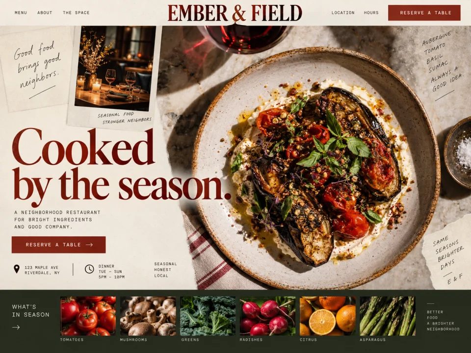 Restaurant — made in Attria